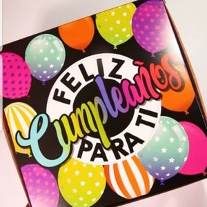 Box for Cake 8x3 and Ancheta.  Set of 2